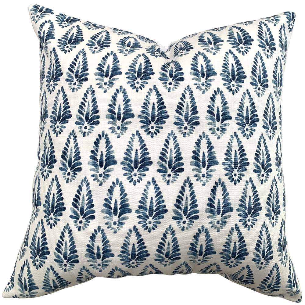 Azure Linen Cushion