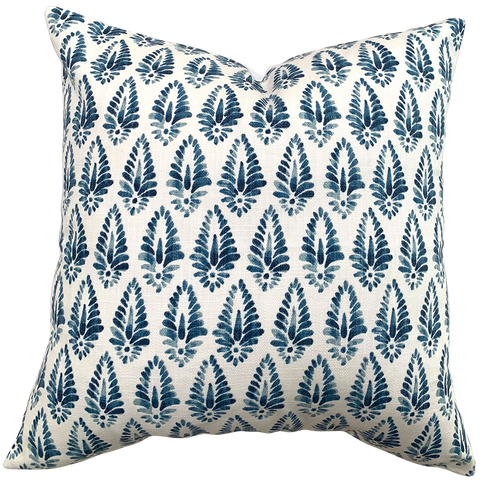 Azure Linen Cushion