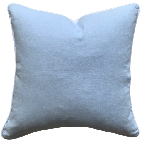Baby Blue Linen Cushion