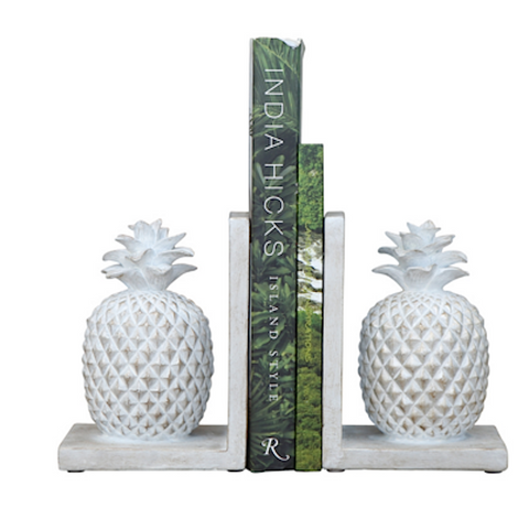 Barbados Pineapple Bookends