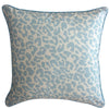 Leopard in Baby Blue Cushion