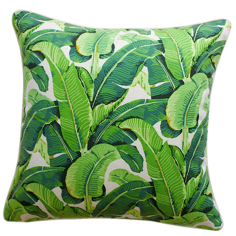 Martinique Banana Leaf Cushion