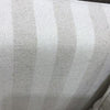 Natural Linen Blend Stripe 3 Seat Sofa