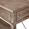 Timber & Metal 2 Drawer Console Table
