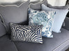 Navy Mustique Large Cushion