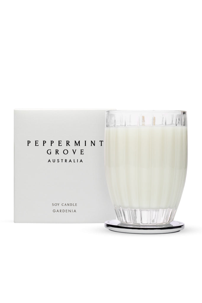 Peppermint Grove Gardenia- LARGE CANDLE 350G