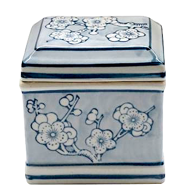 Blue & White Sakai Oriental Box