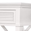 West Beach Console Table White